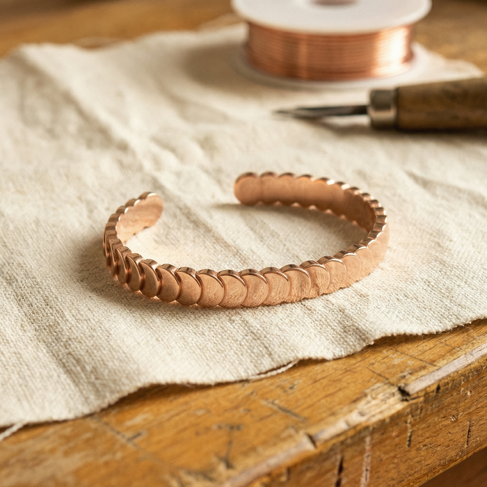 Margrits Forelle Kupferarmband