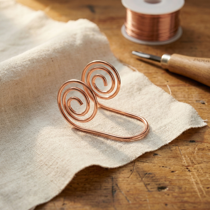 Margrits Wirbel Kupfer-Handschmuck