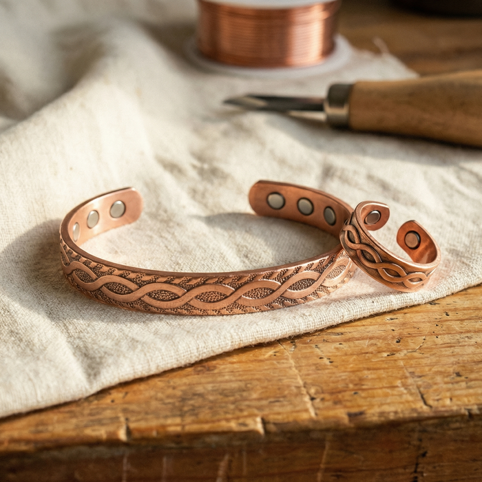 Margrits Knoten Kupfer-Set