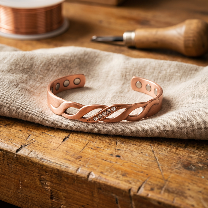 Margrits Naht Kupferarmband