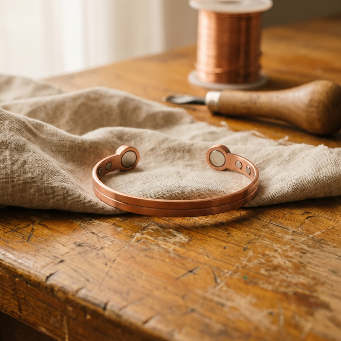 Margrits Kerzenlicht Kupferarmband