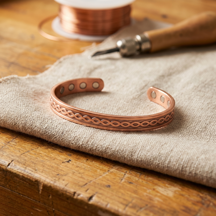 Margrits Unendlich Kupferarmband
