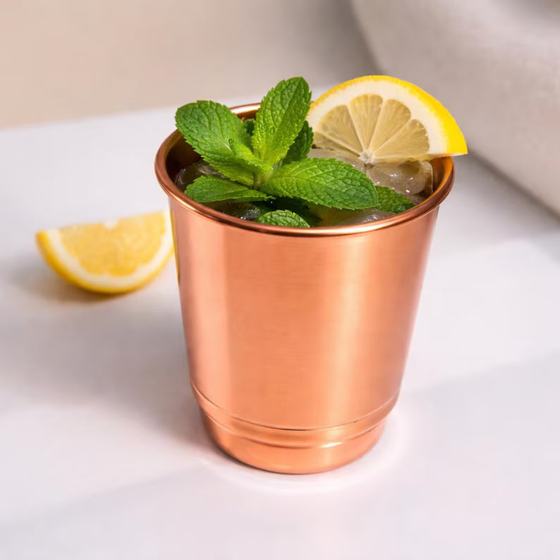 Gabriella Budapest 350 ml Sávos Rézpohár