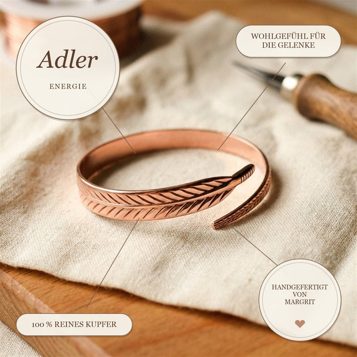 Margrits Adler Kupferarmband
