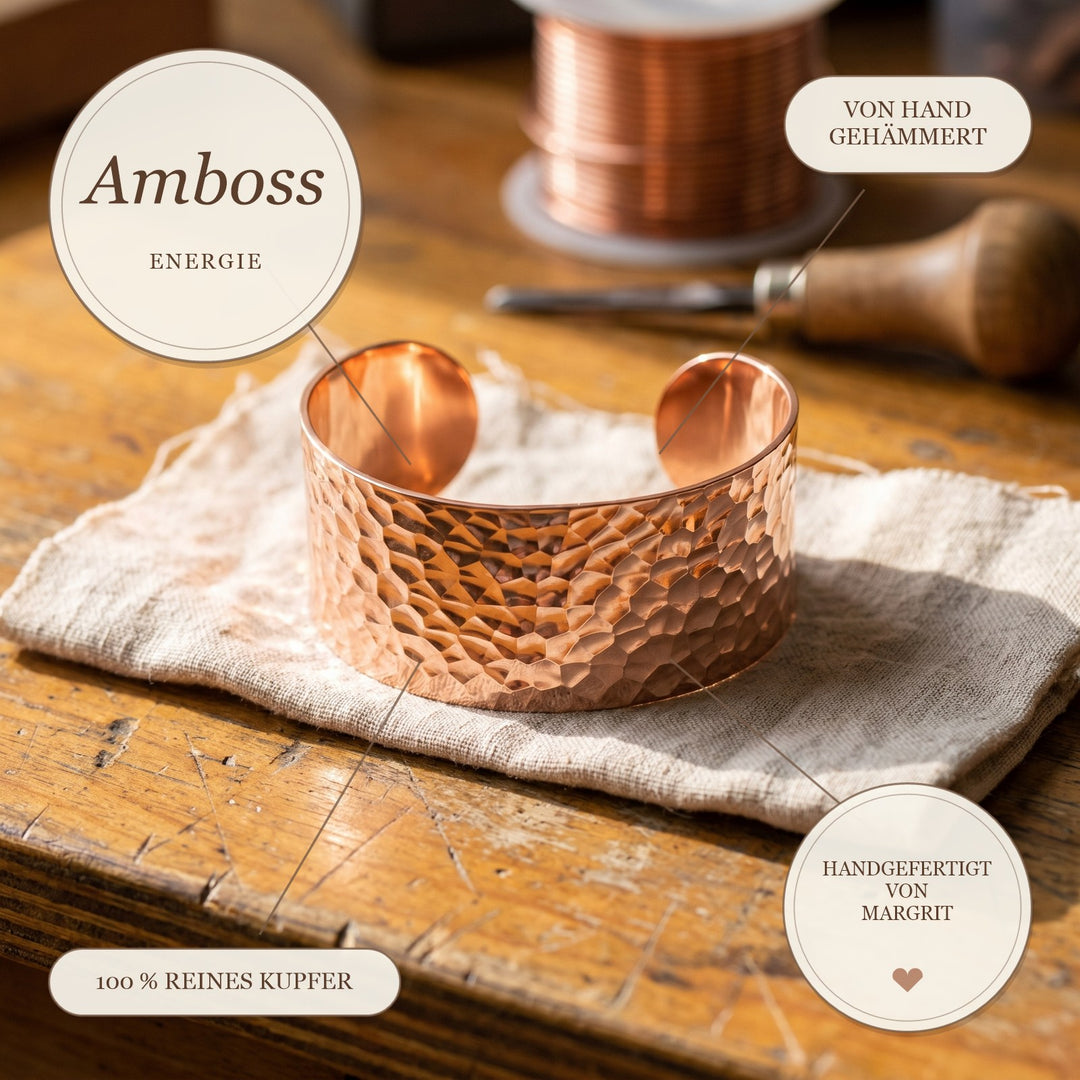 Margrits Amboss Kupferarmband