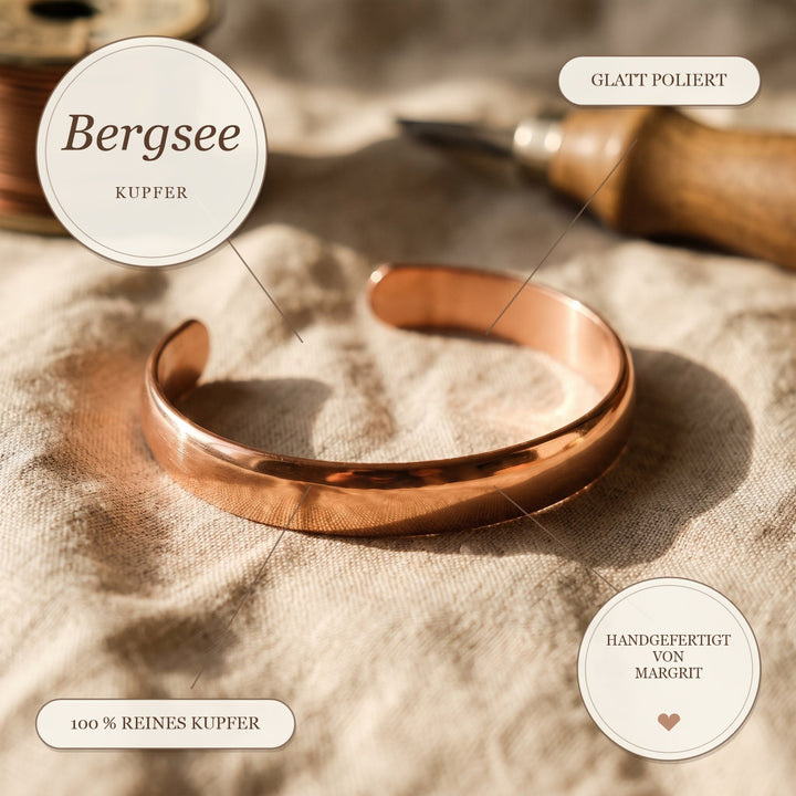 Margrits Bergsee Kupferarmband