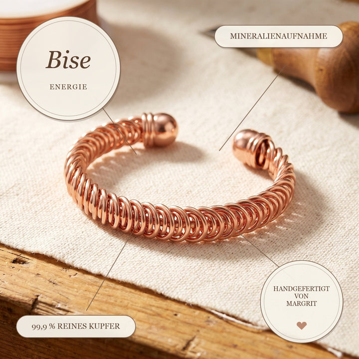 Margrits Bise Kupferarmband