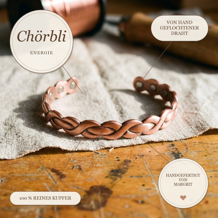 Margrits Chörbli Kupferarmband