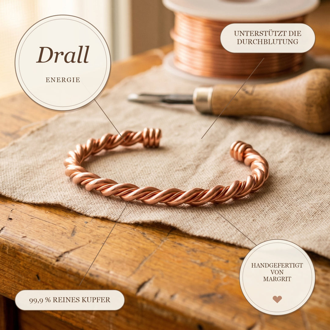 Margrits Drall Kupferarmband