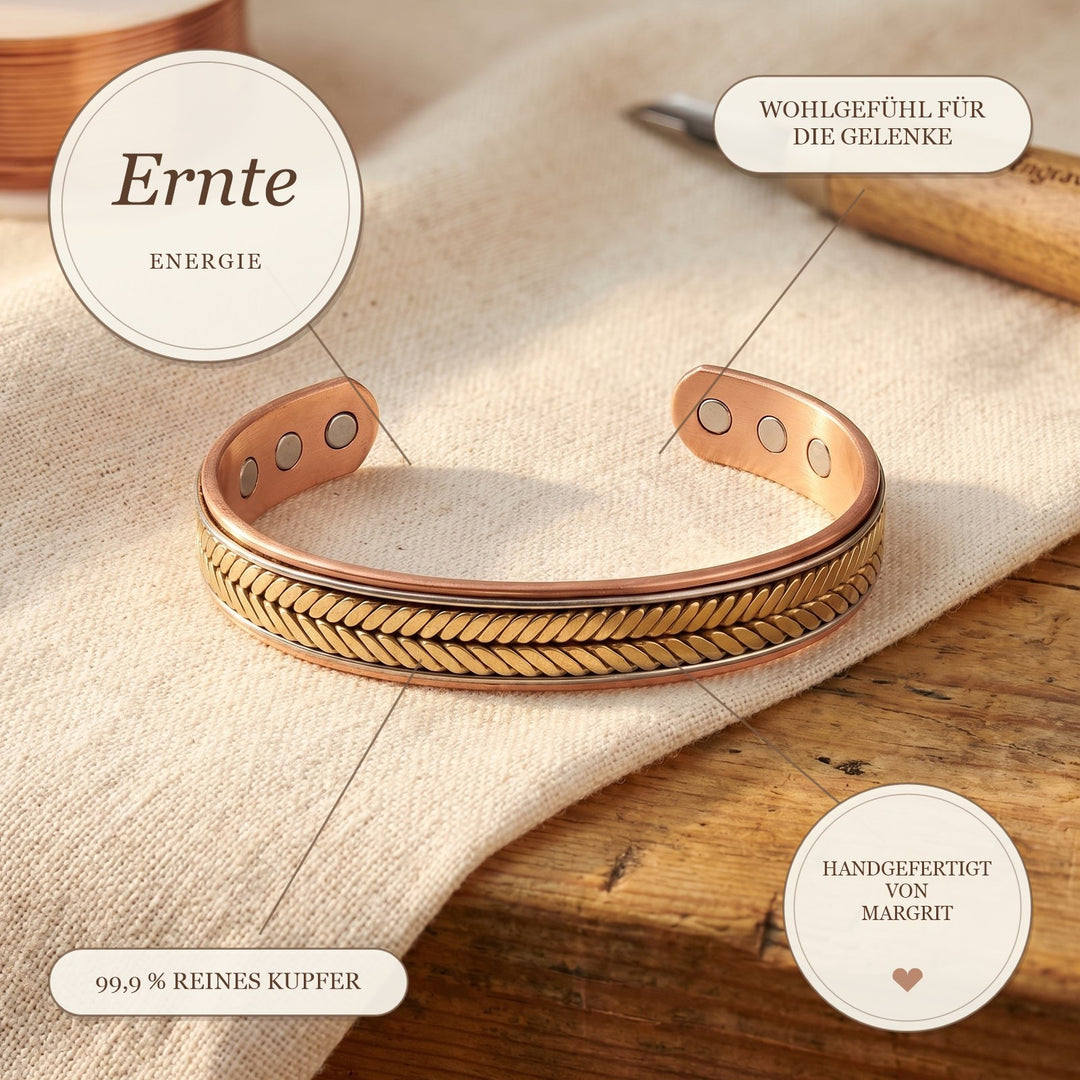 Margrits Ernte Kupferarmband