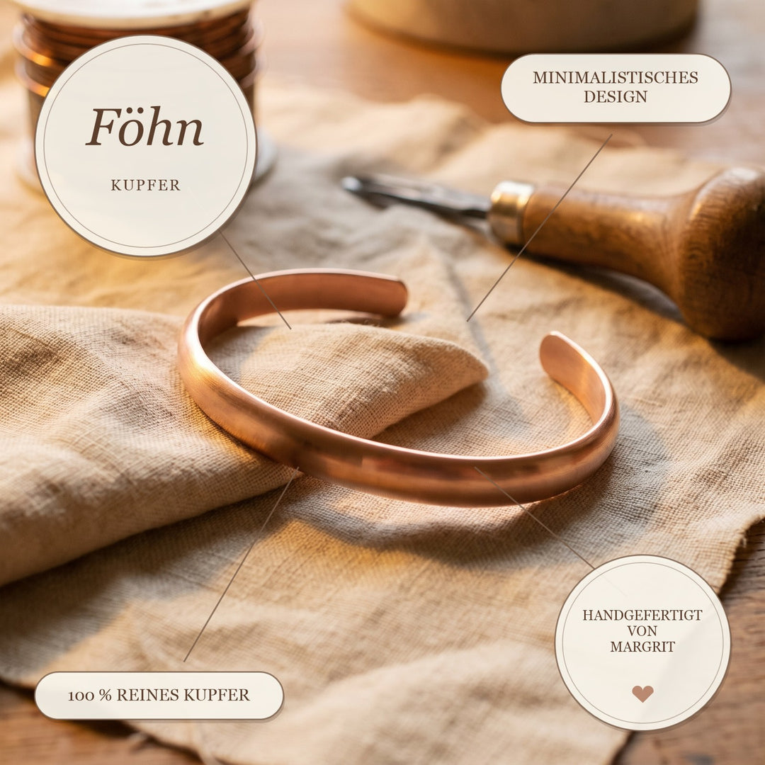 Margrits Föhn Kupferarmband
