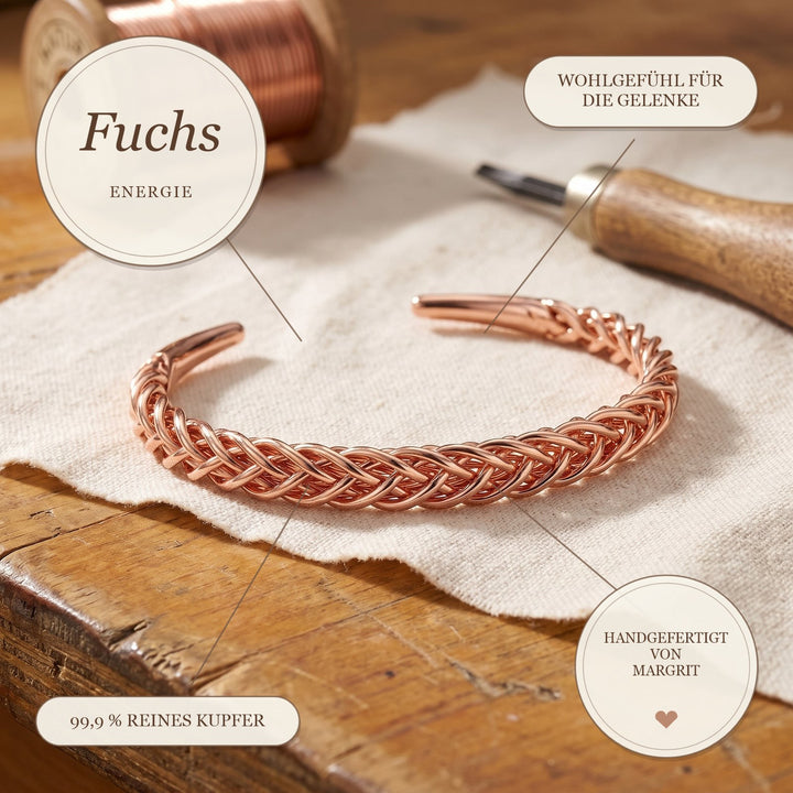 Margrits Fuchs Kupferarmband