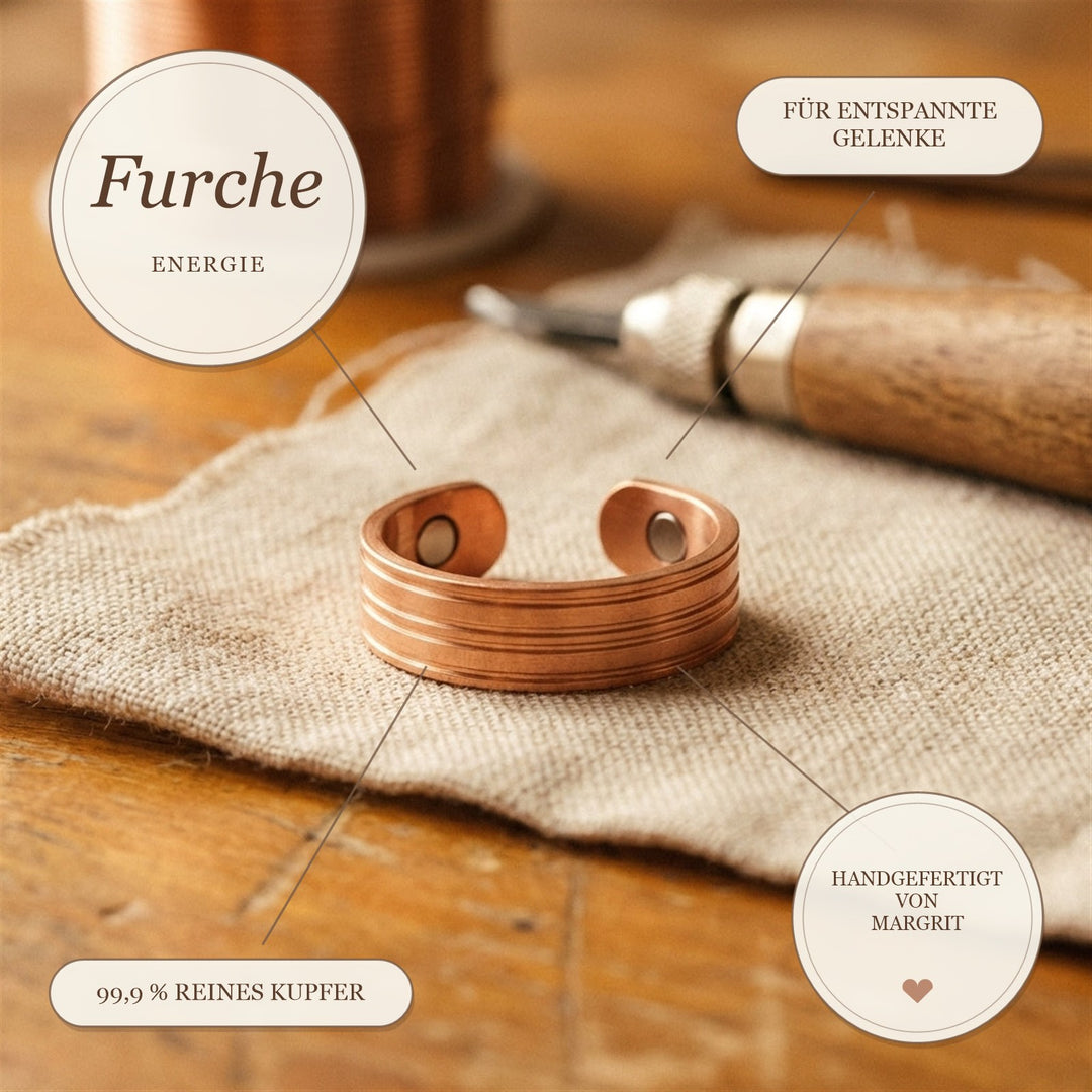 Margrits Furche Kupferring