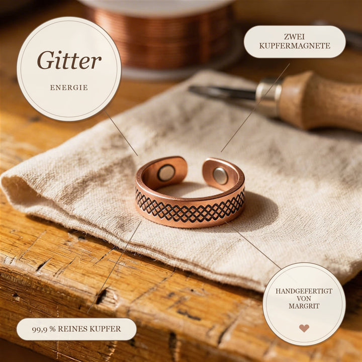 Margrits Gitter Kupferring
