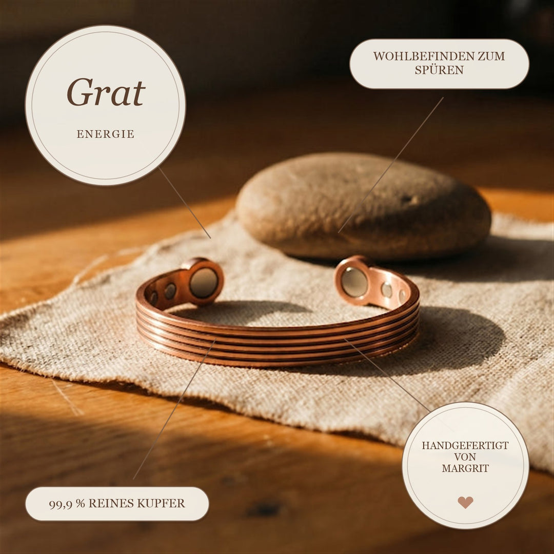 Margrits Grat Kupferarmband