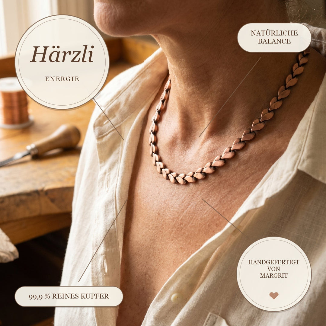 Margrits Härzli Kupferkette