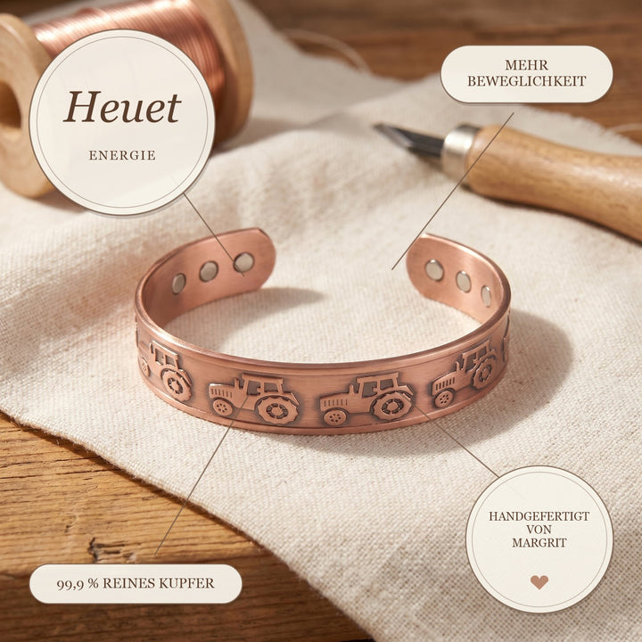 Margrits Heuet Kupferarmband