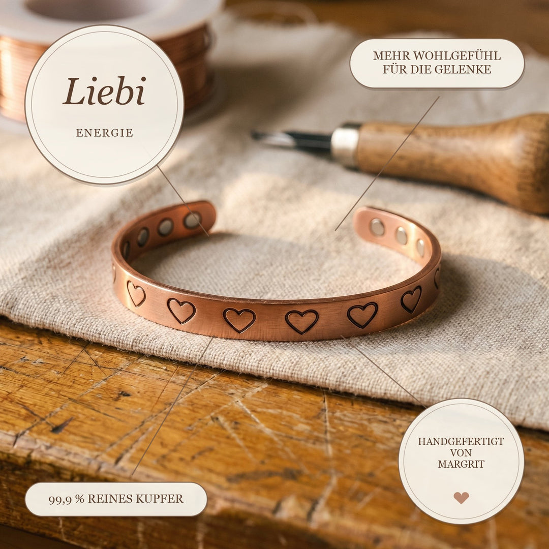 Margrits Liebi Kupferarmband
