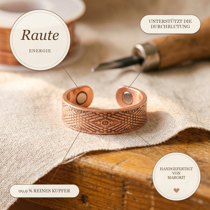 Margrits Raute Kupferring