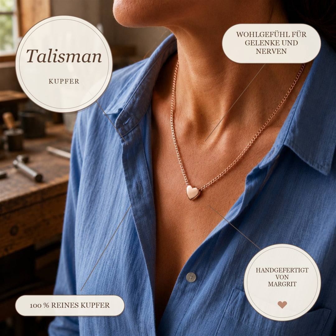 Margrits Talisman Kupferkette