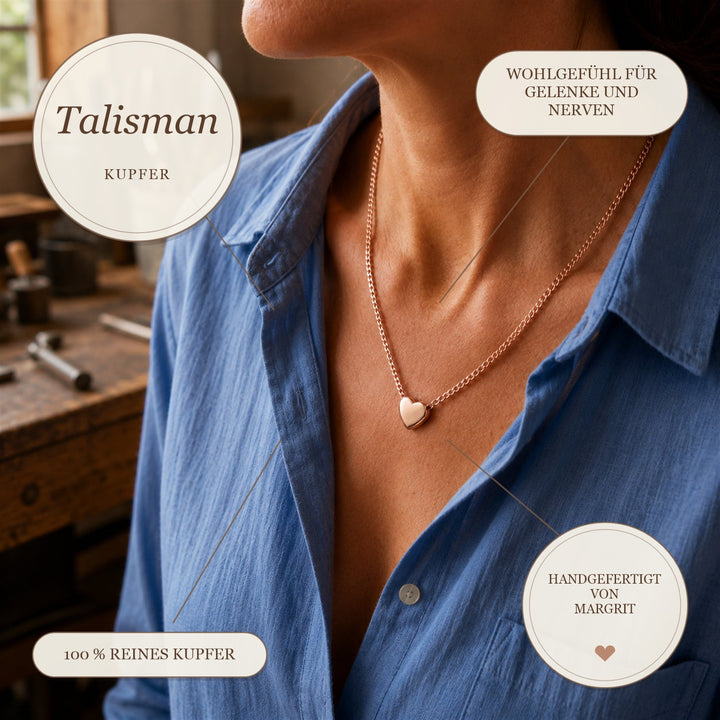 Margrits Talisman Kupferkette