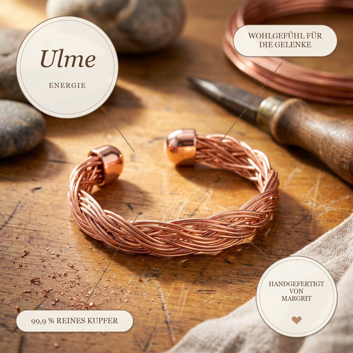 Margrits Ulme Kupferarmband