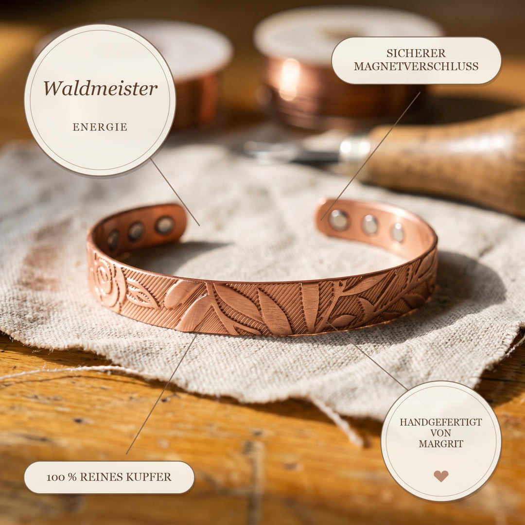 Margrits Waldmeister Kupferarmband